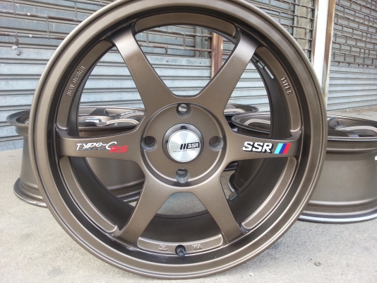 มือสอง สภาพ 99\% SSR Type c ขอบ 15 4/100 ครบชุด