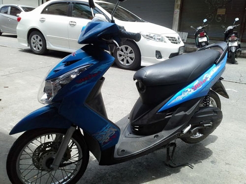 mio ตากลม ปี 50 สีน้ำเงิน รถบ้าน เครื่องเดิมๆแน่นๆ ไม่หลวม ไม่มีควัน เอกสารครบ