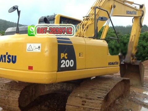 ขาย  แบคโฮ  KOMATSU PC 200-8  เดินเครื่อง  6,6xx ชม