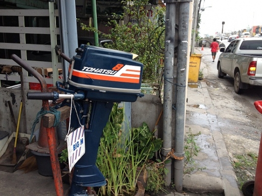 เครื่องเรือมือสองของแท้ญี่ปุ่น สภาพ99\% เหลือ 2 ตัวครับ