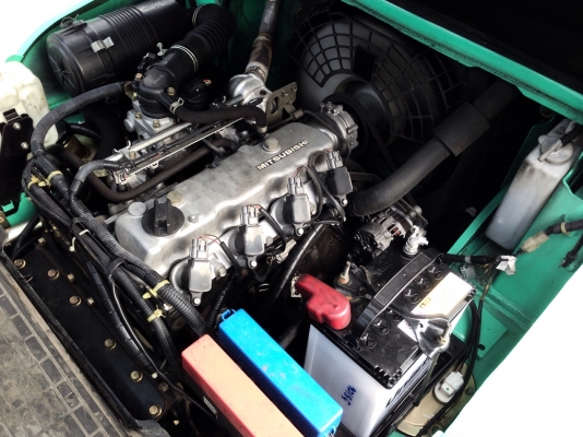 ***ขายรถยกเก่านอกแท้100\%*** MITSUBISHI GRANDIA FG30 เสาสูง4เมตร หิ้ง(งาเทได้)สนใจสินค้าติดต่อ083-062-0223