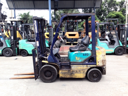 ***ขายรถยกเก่านอกแท้100\%***KOMATSU FD15-16 เสาสูง3เมตร สนใจสินค้า ติดต่อ083-062-0223