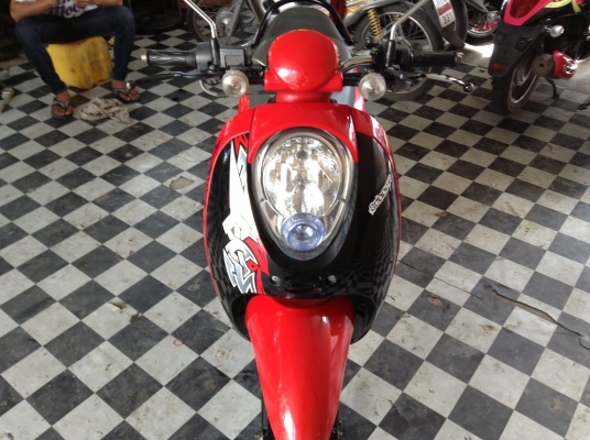 ขาย!!!ฮอนด้าสกู๊ปปี้ไอ ปี54 รถเครื่องดีคับ มีเล่มทะเบียนครบ ภาษีไม่หมด