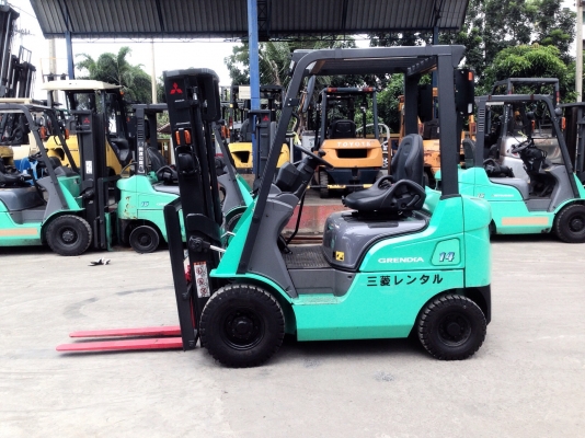 ***ขายรถยกเก่านอก100\%*** MITSUBISHI GRANDIA FG14 เสาสูง3เมตร