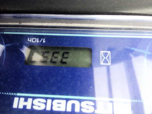 ***ขายรถยกเก่านอก100\%*** MITSUBISHI GRANDIA FG14 เสาสูง3เมตร ***ขายรถยกเก่านอก100\%*** MITSUBISHI GRANDIA FG14 เสาสูง3เมตร