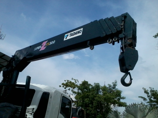 ขายเครน TADANO ZFx500 5ตัน5ปอก4ชัก สภาพดี เอวแน่ ไม่มีหักร้าวครับ