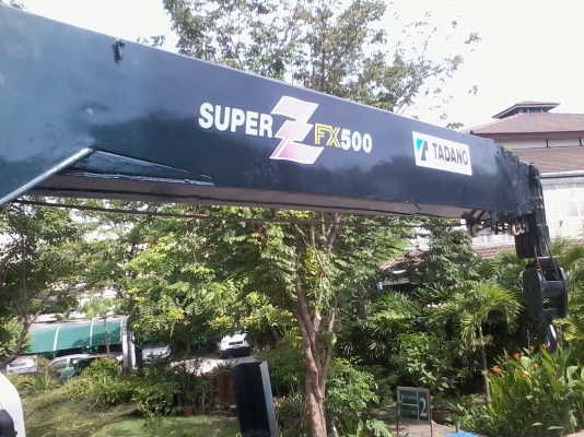 ขายเครน TADANO ZFx500 5ตัน5ปอก4ชัก สภาพดี เอวแน่ ไม่มีหักร้าวครับ