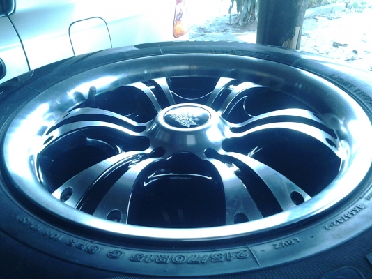 แม็กขอบ 15" 6 รู 139 สวยสวย แม็กขอบ 15" 6 รู 139 สวยสวย