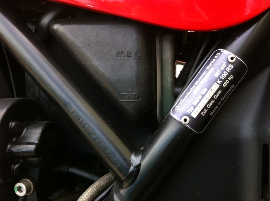 ต้องการขาย BMW K100RS สวย ๆ อินวอยซ์