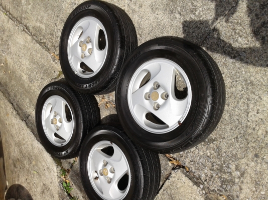 ล้อแม็กช์พร้อมยางล้อกะทะพร้อมยาง2ชุด8วงขาย 3900 บาท