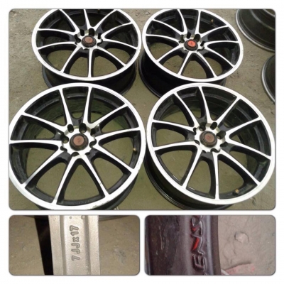 ขายแม็กมือ2 Lenso Samurai ขอบ 17 4รู100/114 ราคา 7,900 บาทถูก