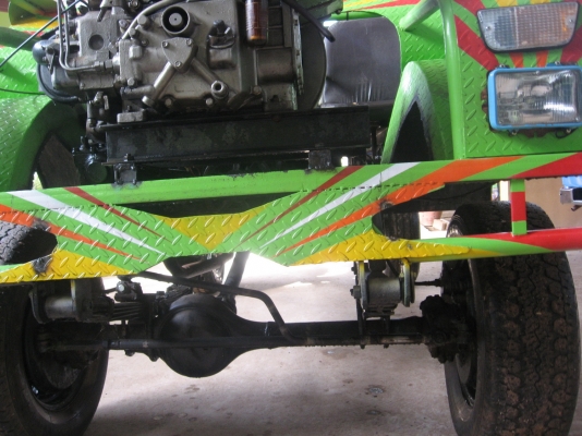 อีแต๋น  ประกอบใหม่  4x4   ช่วงล่างคาริเบียน