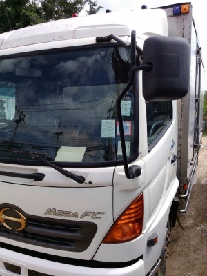 ขายรถ 6 ล้อ ตู้แห้ง Hino mega FC ปี 47 เอกสารพร้อมโอน