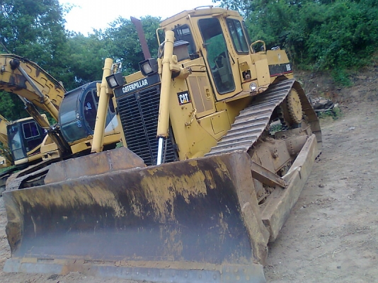 รถแทรคเตอร์ CAT D6 H ใบมีด 6 ทิศทาง รถสวย ช่วงล่างเต็ม เอกสารใบอินวอยล์