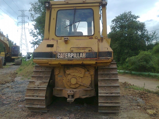 รถแทรคเตอร์ CAT D5 H ใบมีด 6 ทิศทาง ทำงานไว ประหยัดน้ำมัน รถสวยมีเล่มทะเบียน