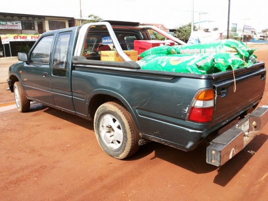 ขายกระบะแค็ป4WD ISUZU RODE 2.8 โฉมDragoneye ปี40/97 เครื่องเดิมเกียร์เดิม แน่นแรง ไม่เยิ้ม เกียร์โฟล์ใช้งานปกติ ช่วงล่างแน่น คัสซีสวยเดิมไม่มีผุ กระบะดีไม่ผุพื้นปูกระบะ ล้อแม็ก ยางดี4เส้น หัวบางเดิมภายในคอนโซลครบ แอร์ พ.พาวเวอร์ แปลงกร