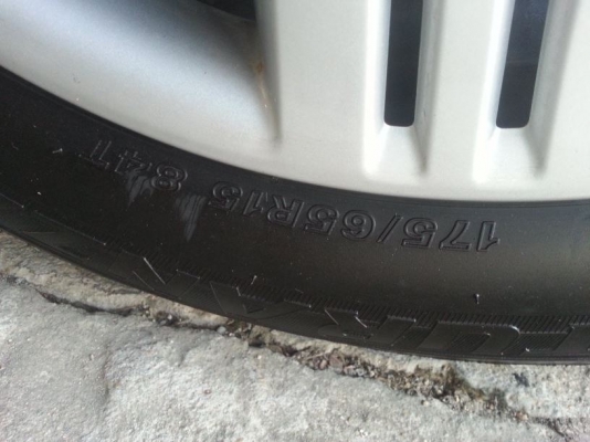 ยาง+ล้อกระทะติดรถป้ายแดง