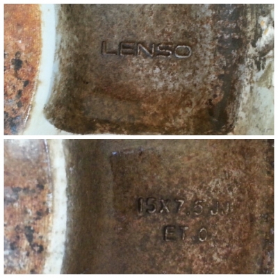 lenso15&times;7.5" 6รู139.7