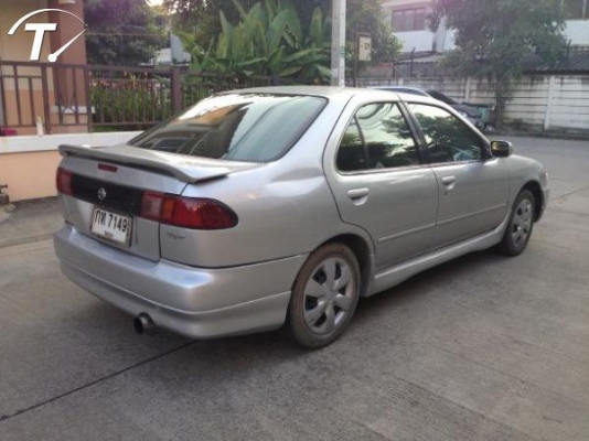 1997 โฉม B14 (ปี94-00) สีบรอนซ์เงิน เกียร์ธรรมดา ติดแก๊ส NGV ทะเบียน กท7149 กรุงเทพฯ ราคา  49,000  บาท  สีสันเดิมสวยเงาวาบ เครื่องดีมาก แอร์เย็นหนาว ก.ไฟฟ้าใช้งานได้ครบ ภาษีถึง57  NGV+น้ำมันใช้งานได้ดี ประหยัดโลละ60สต. ตอนนี้มีปันหาเกียร์5หลุดขอขายราคานี้