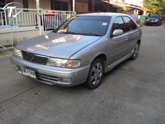 1997 โฉม B14 (ปี94-00) สีบรอนซ์เงิน เกียร์ธรรมดา ติดแก๊ส NGV ทะเบียน กท7149 กรุงเทพฯ ราคา  49,000  บาท  สีสันเดิมสวยเงาวาบ เครื่องดีมาก แอร์เย็นหนาว ก.ไฟฟ้าใช้งานได้ครบ ภาษีถึง57  NGV+น้ำมันใช้งานได้ดี ประหยัดโลละ60สต. ตอนนี้มีปันหาเกียร์5หลุดขอขายราคานี้