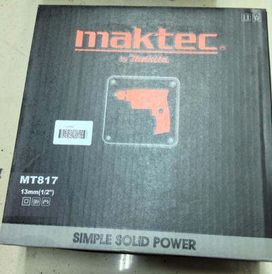 สว่าน 4หุน MAKTEC MT817 แท้