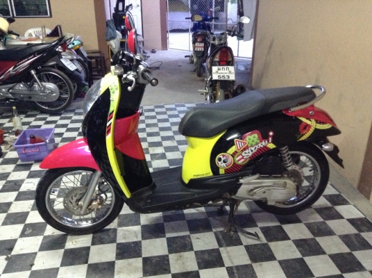 ขาย!!!สกู๊ปปี้ไอ ปี55 รถเครื่องดีคับ ทะเบียนครบ ภาษีไม่หมด
