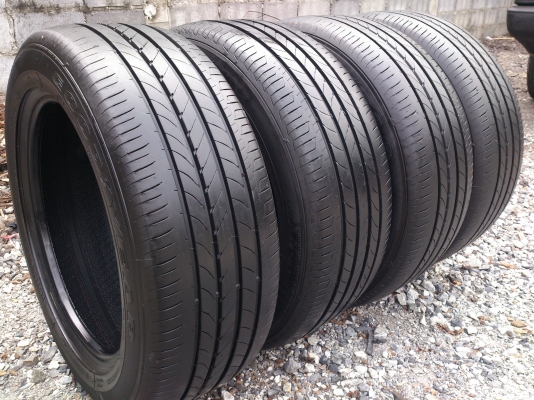 ขายยาง GOOD YEAR 205/55R16 ยางสัปดาห์ที่15 ปี12 ดอกยางสวยลึกนิ่มเท่ากัน 1 ชุด