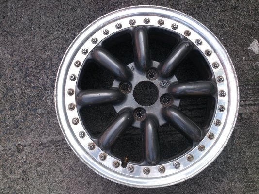 ขายแม็ก BR ขอบ15x6.5 4/100 MADE IN JAPAN 1 ชุด