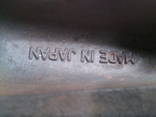 ขายแม็ก BR ขอบ15x6.5 4/100 MADE IN JAPAN 1 ชุด