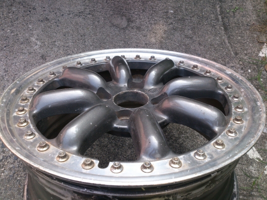 ขายแม็ก BR ขอบ15x6.5 4/100 MADE IN JAPAN 1 ชุด