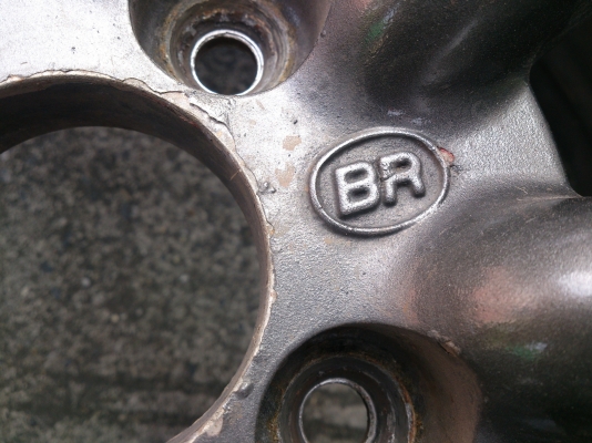 ขายแม็ก BR ขอบ15x6.5 4/100 MADE IN JAPAN 1 ชุด