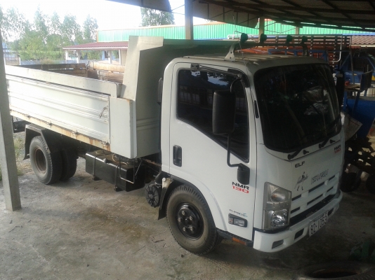 รถหกล้อ ดั้ม ISUZU 130 แรง รถปี่2553 รถสวยพร้อมใช้