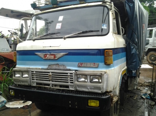 ขาย 6ล้อ HINO KM 505 คอกไม้ เดิมๆทุกอย่าง