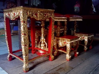 ชุดรับนํ้าสังข์ 7 ชิ้น ชุดรับนํ้าสังข์ 7 ชิ้น