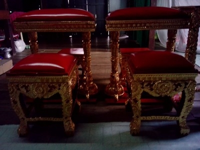 ชุดรับนํ้าสังข์ 7 ชิ้น ชุดรับนํ้าสังข์ 7 ชิ้น