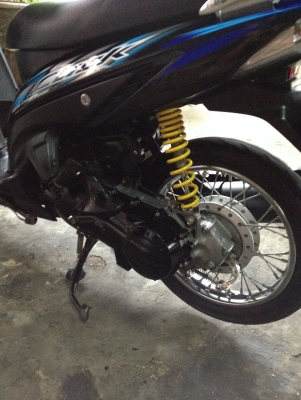 ขาย honda คลิก ปี51 สีน้ำเงิน -ดำ สภาพเดิมๆ ชุดสีสวย เครืองดี ทะเบียนพร้อม