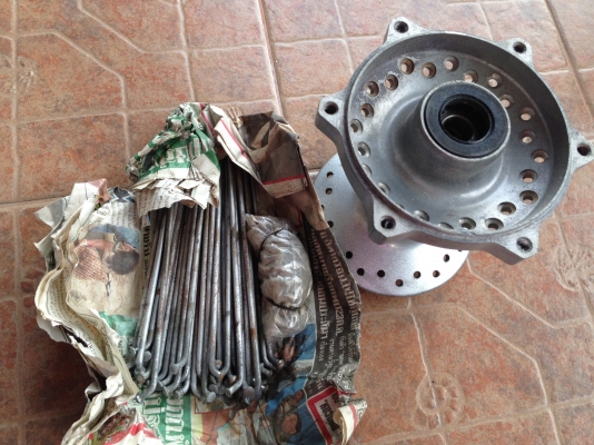 ดุมล้อหน้าแดร็กสตาร์ ใช้งานได้ปกติ 2800