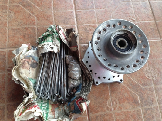 ดุมล้อหน้าแดร็กสตาร์ ใช้งานได้ปกติ 2800