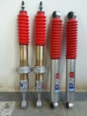 โช๊ค PM9 สำหรับ VIGO ปรับระดับยกได้ 2 นิ้ว