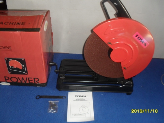 เครื่องตัด ไฟเบอร์ขนาด 14 นิ้ว TOWA ( CUT-OFF MACHINE 2800 WATT) รับประกัน 1 ปี ทนทาน