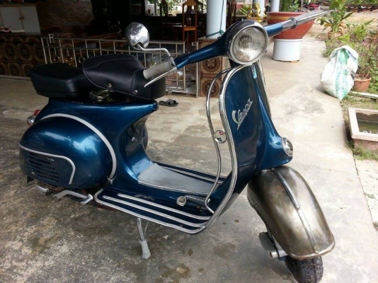 ขาย vespa 64 สีเขียว เครื่อง PX อิตาลี แรงๆครับ รถสวยครับ