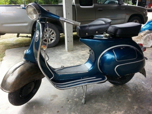 ขาย vespa 64 สีเขียว เครื่อง PX อิตาลี แรงๆครับ รถสวยครับ