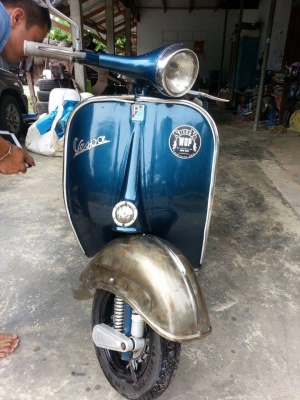 ขาย vespa 64 สีเขียว เครื่อง PX อิตาลี แรงๆครับ รถสวยครับ