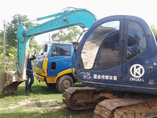 KOBELCO MARK5 SUPER 60 ไฟฟ้าเต็ม แอรเย็น เก่านอก ซีเรียล2หมื่นก่า นำเข้าปีก่า