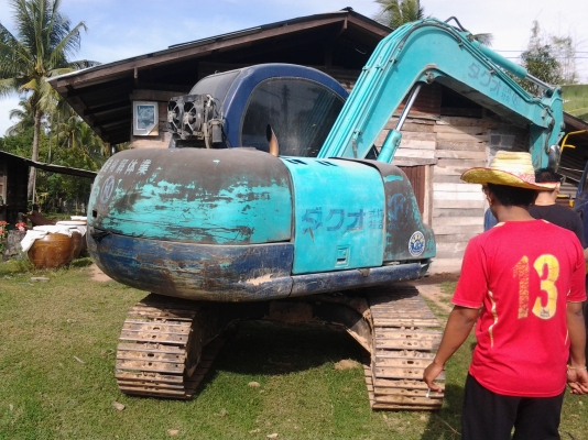 KOBELCO MARK5 SUPER 60 ไฟฟ้าเต็ม แอรเย็น เก่านอก ซีเรียล2หมื่นก่า นำเข้าปีก่า