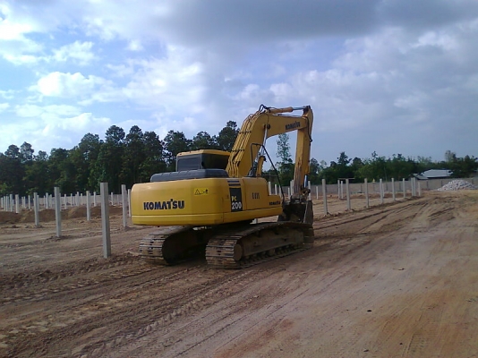 รถขุด KOMATSU PC200-7-C72237 เลขไมล์ 6,xxx hr