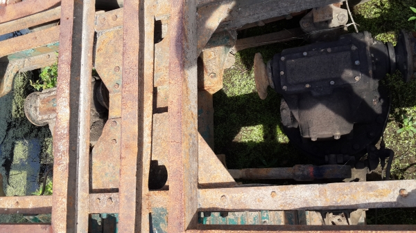 ขายรถบรรทุกท้ายลาด ฟอร์ด โบราณ เครื่อง PD6  2 เพลา