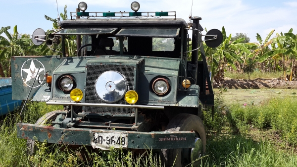 ขายรถบรรทุกท้ายลาด ฟอร์ด โบราณ เครื่อง PD6  2 เพลา