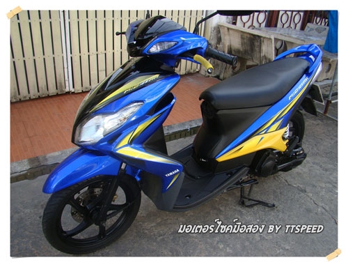 มีโอ 125 ล้อแม็กเครื่องเดิมจดปี 53 เล่มพร้อม