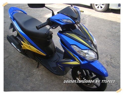 มีโอ 125 ล้อแม็กเครื่องเดิมจดปี 53 เล่มพร้อม